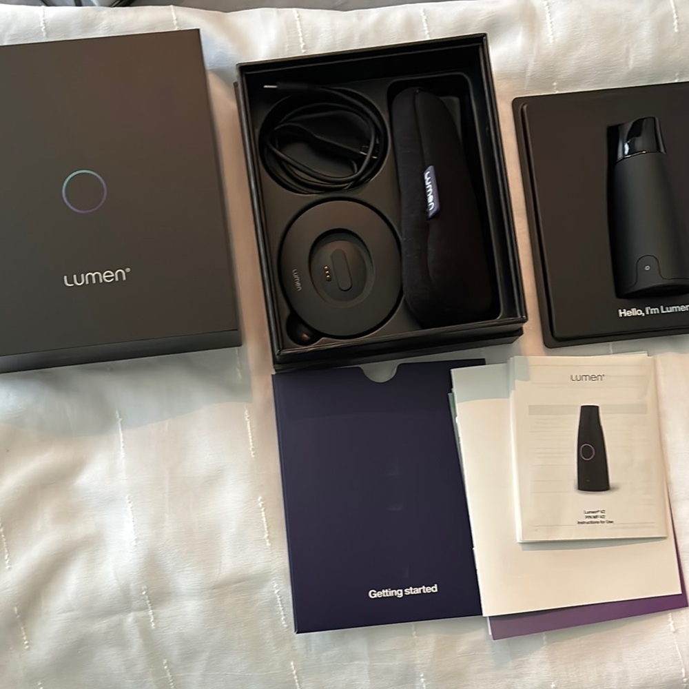 Lumen Metabolism Tracker with Accessories